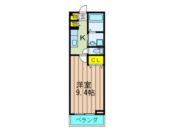 リナッセ東山の物件間取画像